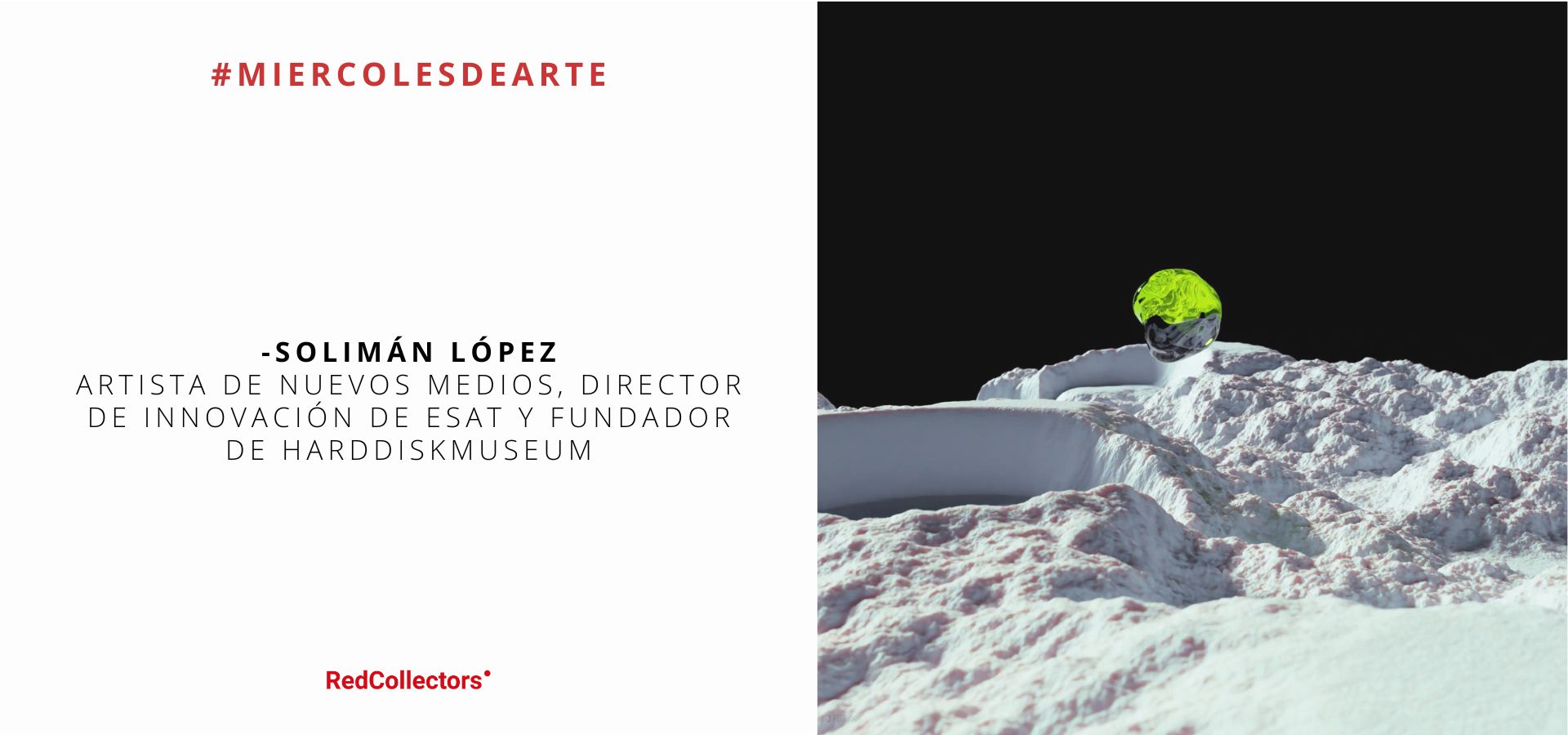 Charla con Soliman López sobre Crypto Bio Art